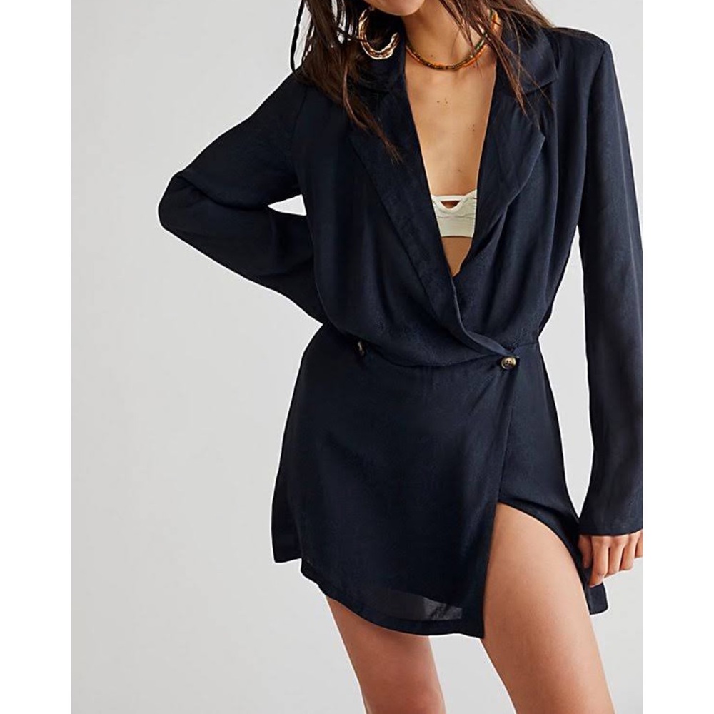 FREE PEOPLE SIMONE WRAP DRESS - SZ M